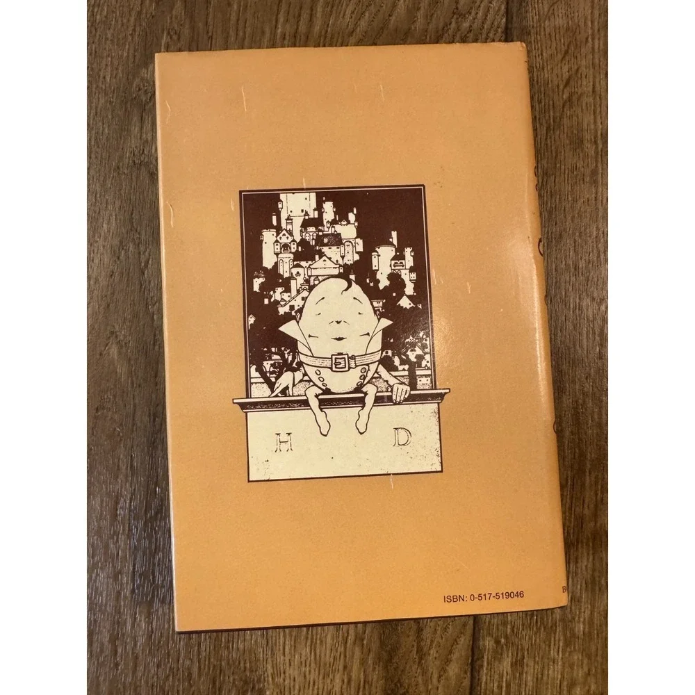 Mother Goose In Prose L. Frank‎ Baum Maxfield Parrish Illustrated Hardcover Book